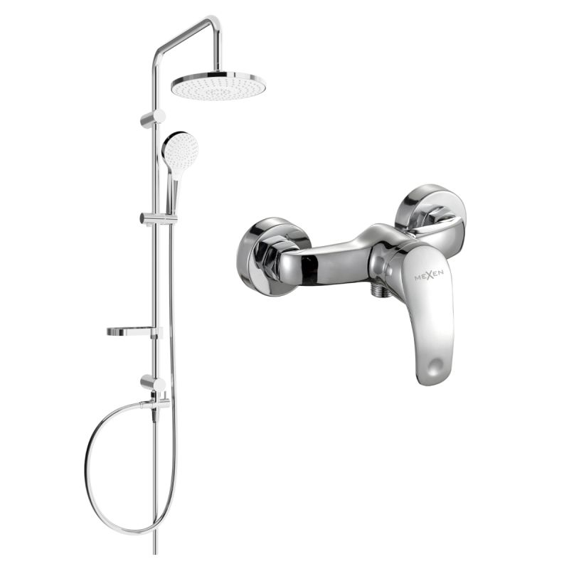 Zestaw prysznicowy Mexen Fabia chrom 746540205-00 1 szt.