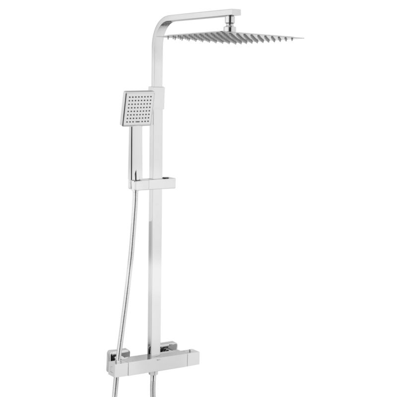 Zestaw prysznicowy GOBA-THERM-25- Yoka Home bateria termostat deszczownica chrom- 1 szt.