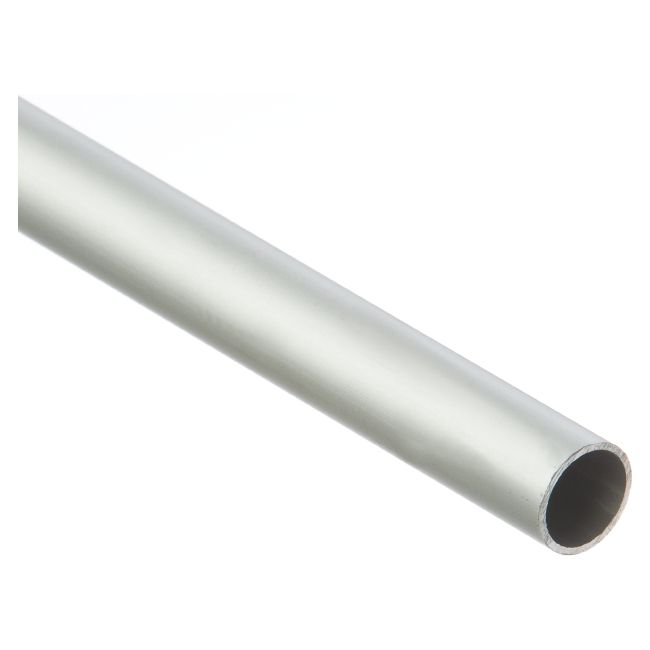 Rura okrągła Cezar 15 x 1 mm 1 m aluminium srebrne