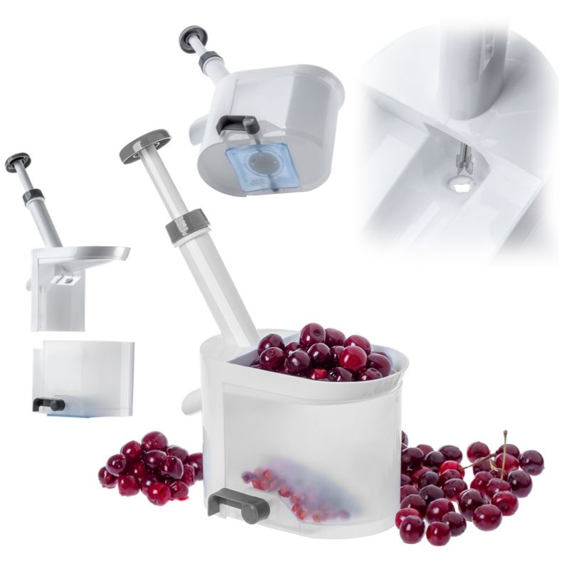 Drylownica KADAX Do Wiśni Czereśni Pestek Oliwek Ręczna Solidna Z Pojemnikiem 1szt.