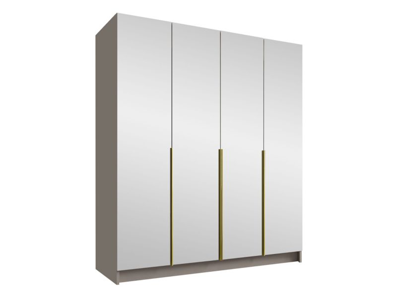 Szafa MIRJAN 24 z lustrem Santi III kaszmir/złoty 1 szt.