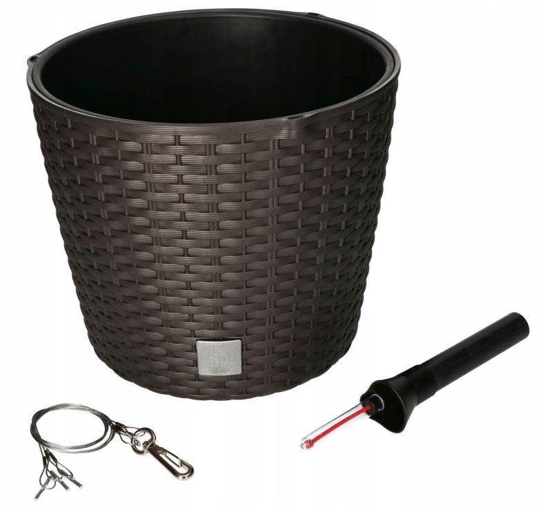 Doniczka KOTARBAU wisząca rattan 1 szt.