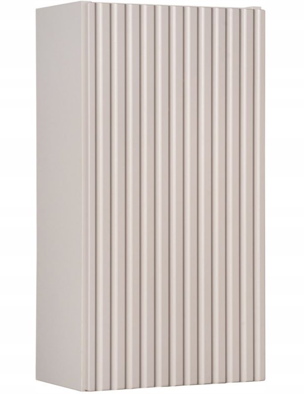 Szafka łazienkowa wisząca 30 cm Mały słupek z ryflowanym frontem Nova Kaszmir Kaszmirowa Furnidea 1 szt.