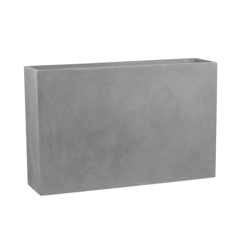 Doniczka Zadora Z Włókna Szklanego Na Taras Do Domu D272B Szary beton 1 szt