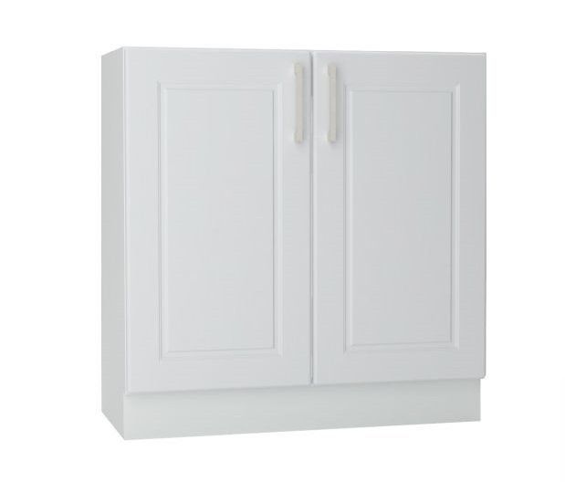 Szafka kuchenna stojąca 80 Stolkar NATALIA D80 biała połysk 1 szt