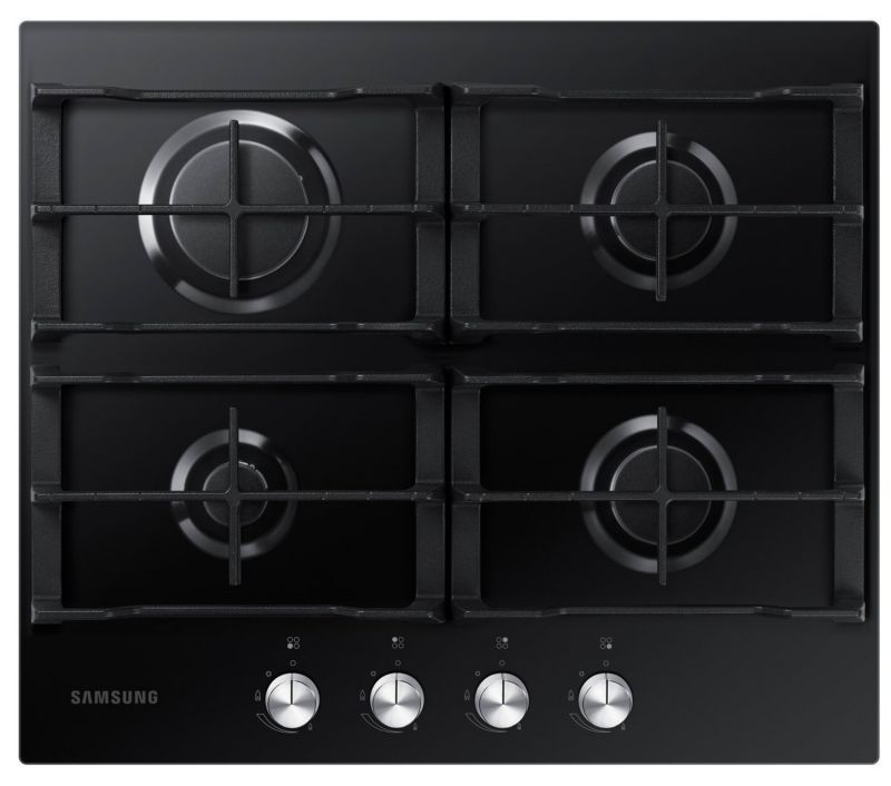 Płyta gazowa SAMSUNG NA64H3000AK 60 cm Czarne szkło 1szt.