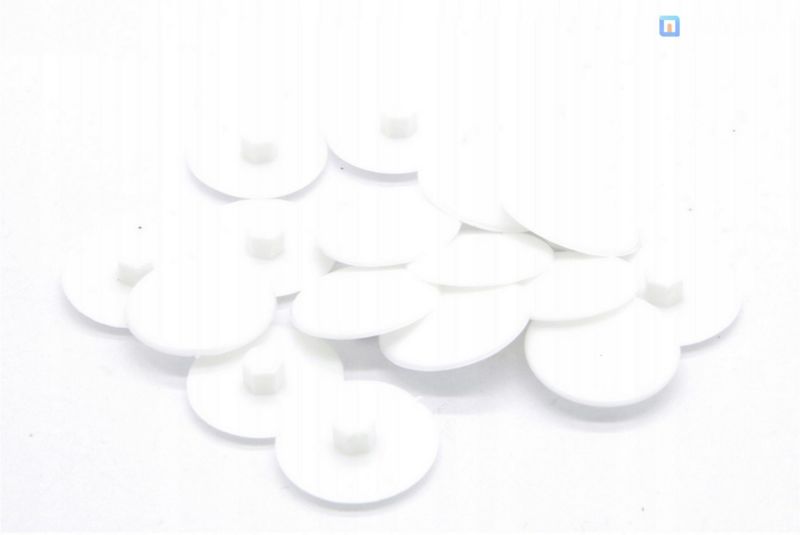 Zaślepka do mimośrodu Stahl biała 100 szt.