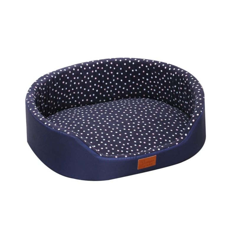 Legowisko dla zwierząt Be-active.pl dla psa kota kojec granatowe M 1szt