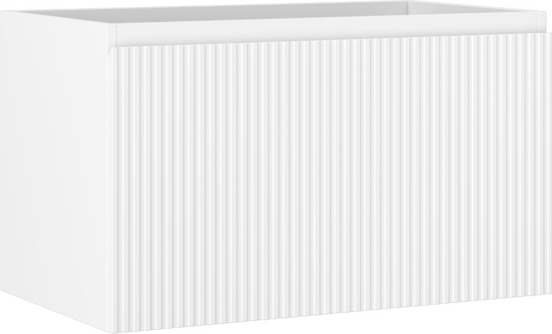 Szafka podumywalkowa Mexen Rivel biała mat 80x47 cm 1 szuflada 1 szt.