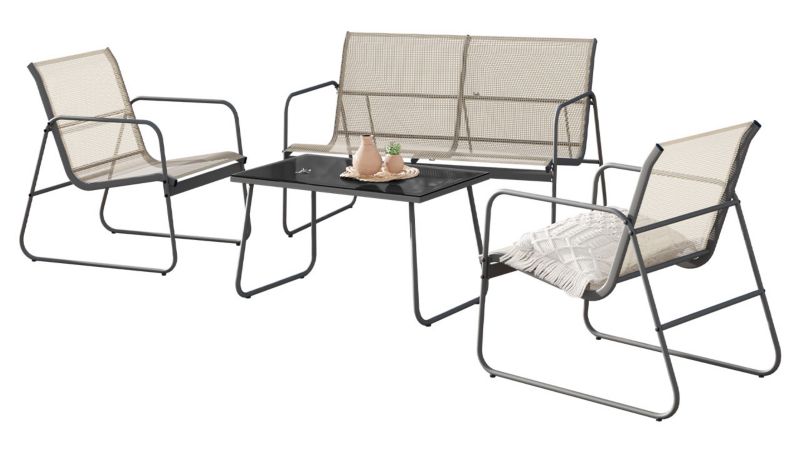 Zestaw mebli ogrodowych MIRJAN 24 Gotiro brąz / antracyt 1 szt.