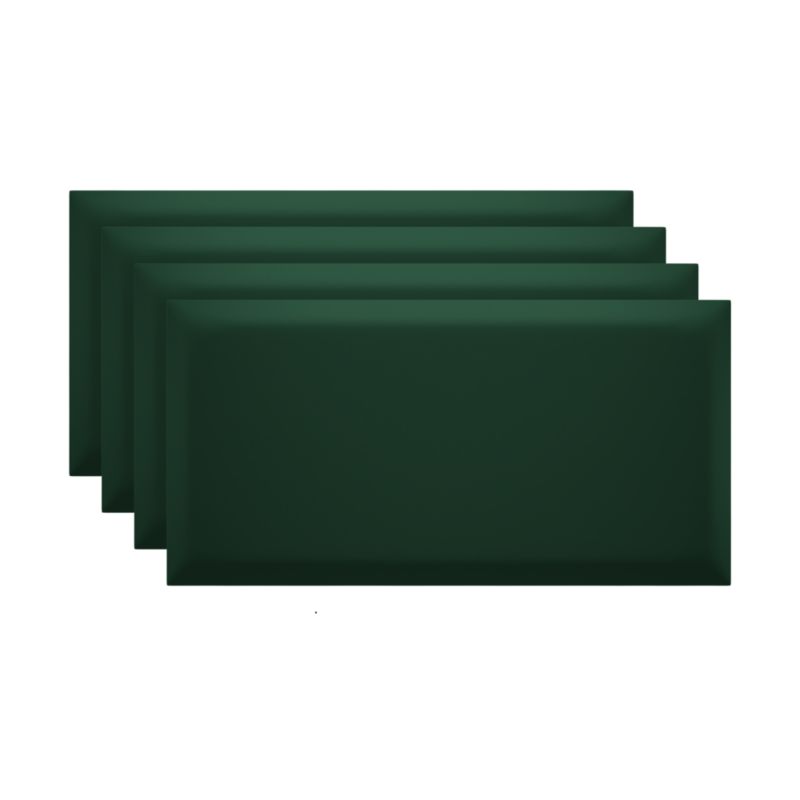 Panel ścienny tapicerowany Marbet Design SOFTLINE 60x30 cm RIVIERA38 ciemnozielony 4 szt.