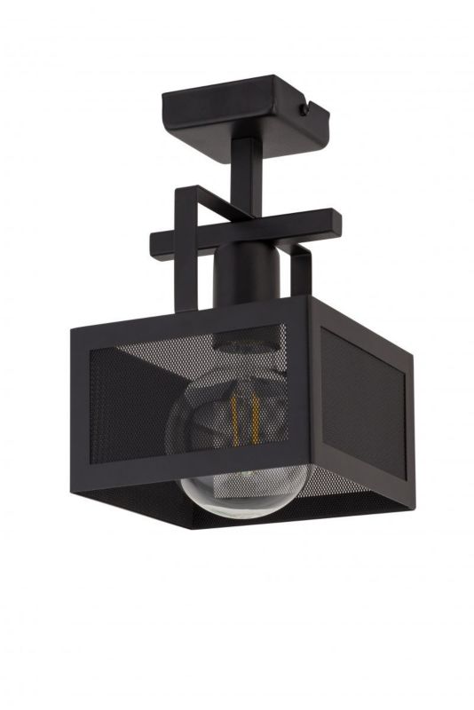 Lampa sufitowa wisząca Sigma Lighting Albert 4275 czarna dekoracyjna 1xE27 x 1 szt.
