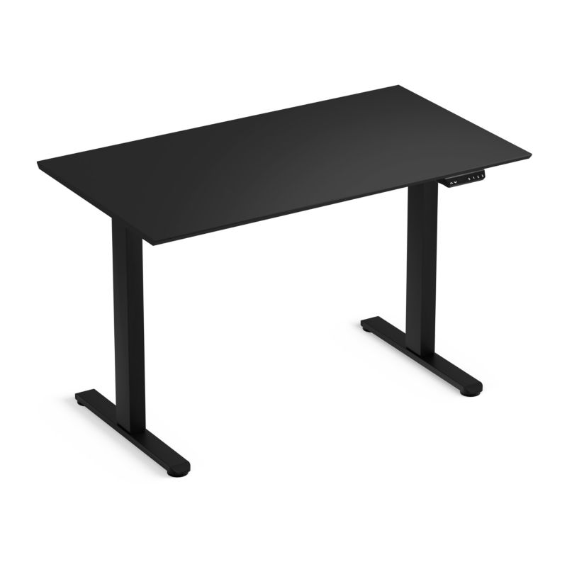 Biurko elektryczne regulowane LVNSystem Control Flex+ 120 cm czarny 1 szt.