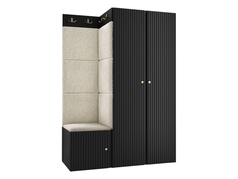 Zestaw MIRJAN 24 Orion Ryfel Slim XXIII czarny + beżowa bukla 1 kpl.