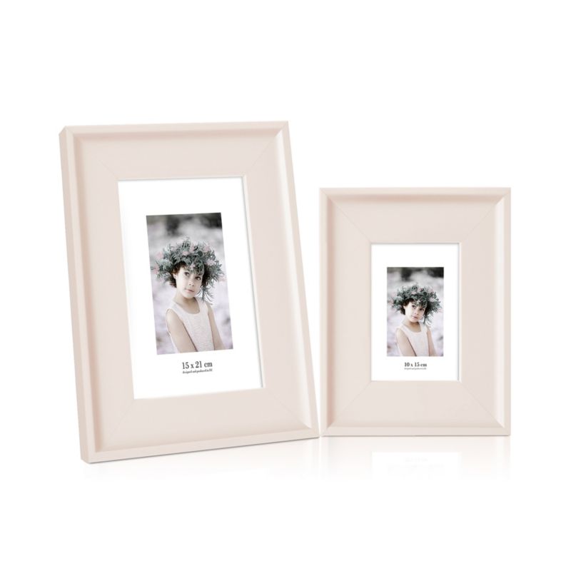 Ramka na zdjęcia Malaga 10 x 15 cm kremowy