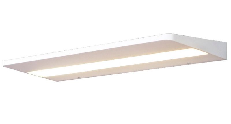 Kinkiet ścienny Maxlight Shelf biały styl nowoczesny LED 10W 3000K 800lm IP20 wym: 2,5 x 40 x 12 cm - 1 szt.