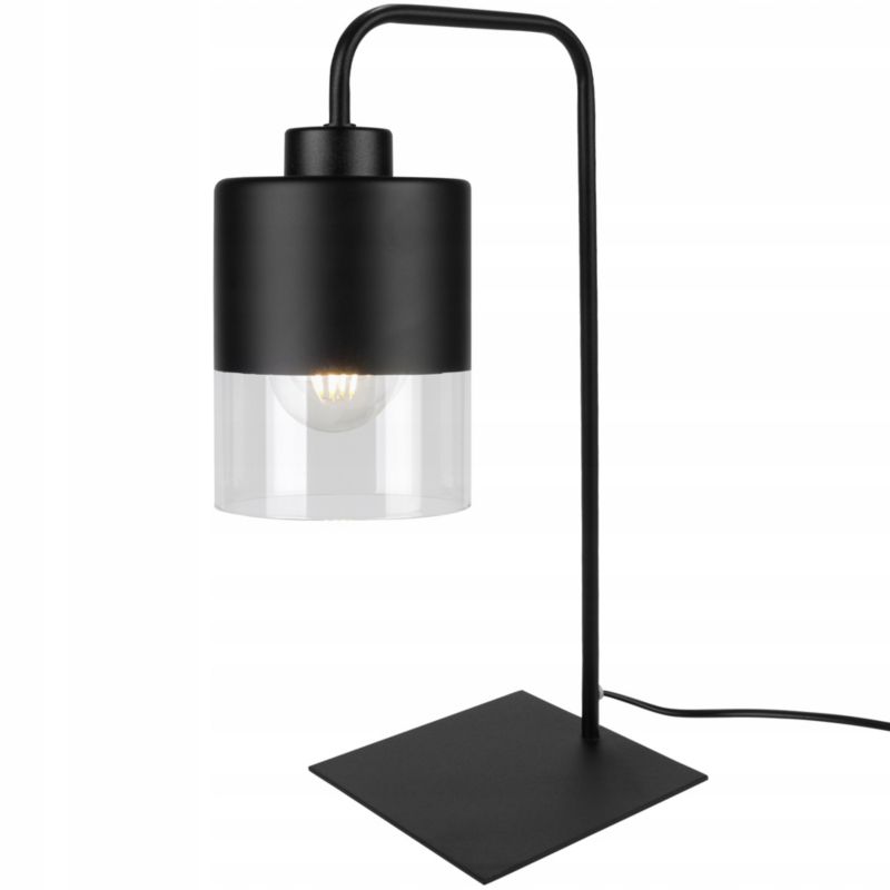 Lampa stołowa nocna Light Home LH Roma 1x E27 60W czarny 1szt.