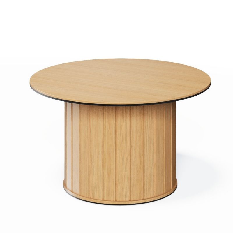 Okrągły stolik kawowy 80 cm ROTTO nowoczesny do salonu