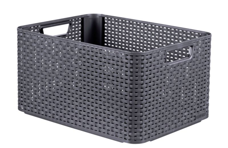 Koszyk Curver Style L ciemnoszary