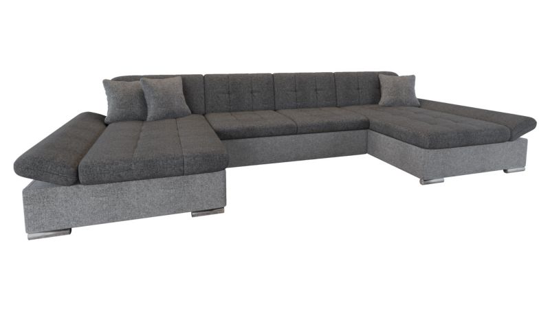 Narożnik z funkcją spania MIRJAN 24 Alia szary/grafitowy/szary 1 szt.