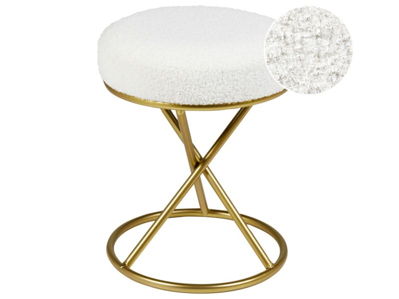 Stołek Presho Złamana biel 1 szt.