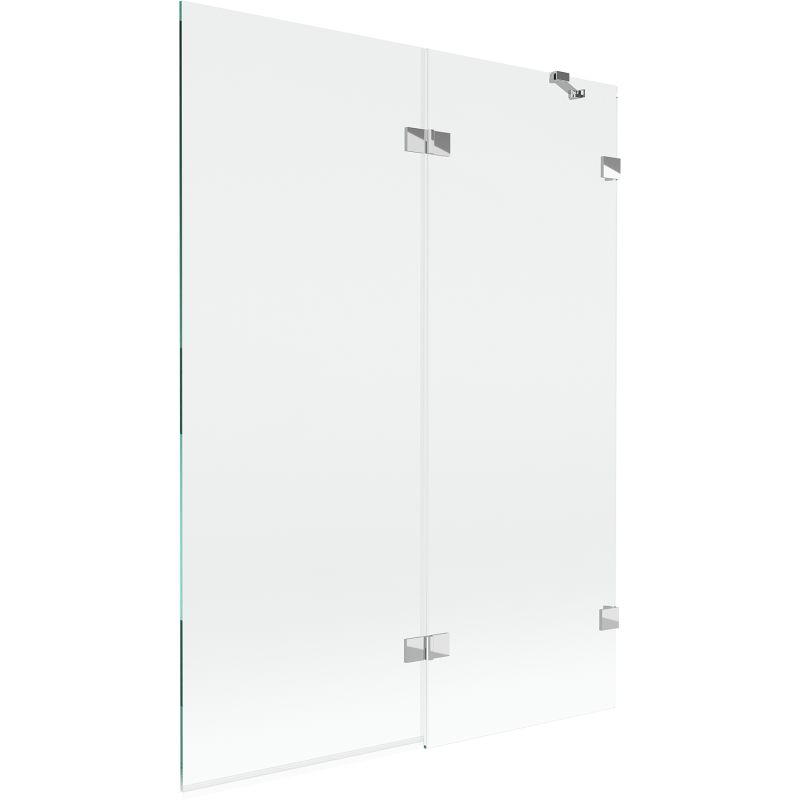 Parawan nawannowy Mexen Lunar transparentny 130 x 150 cm 2-skrzydłowy 1 szt