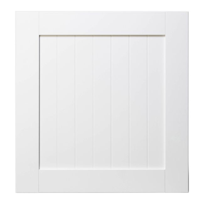 Front kuchenny do szafki z AGD GoodHome Alpinia 60 x 62,6 cm biały mat