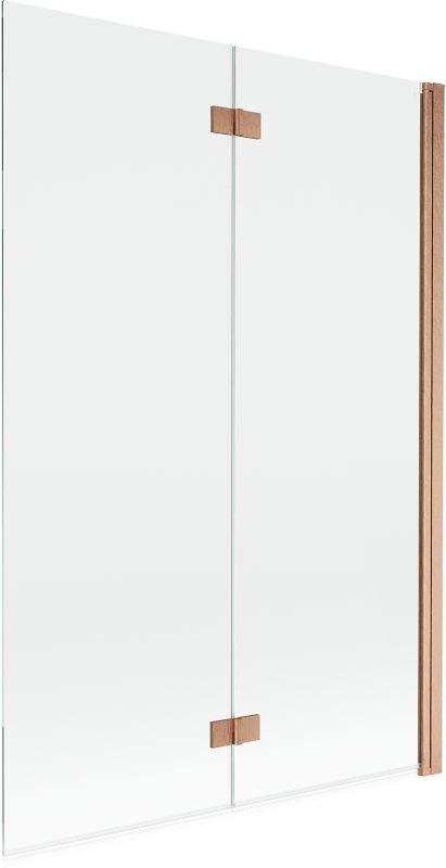 Parawan nawannowy Mexen Mist miedź szczotkowana 120 x 150 cm 2-skrzydłowy 1 szt