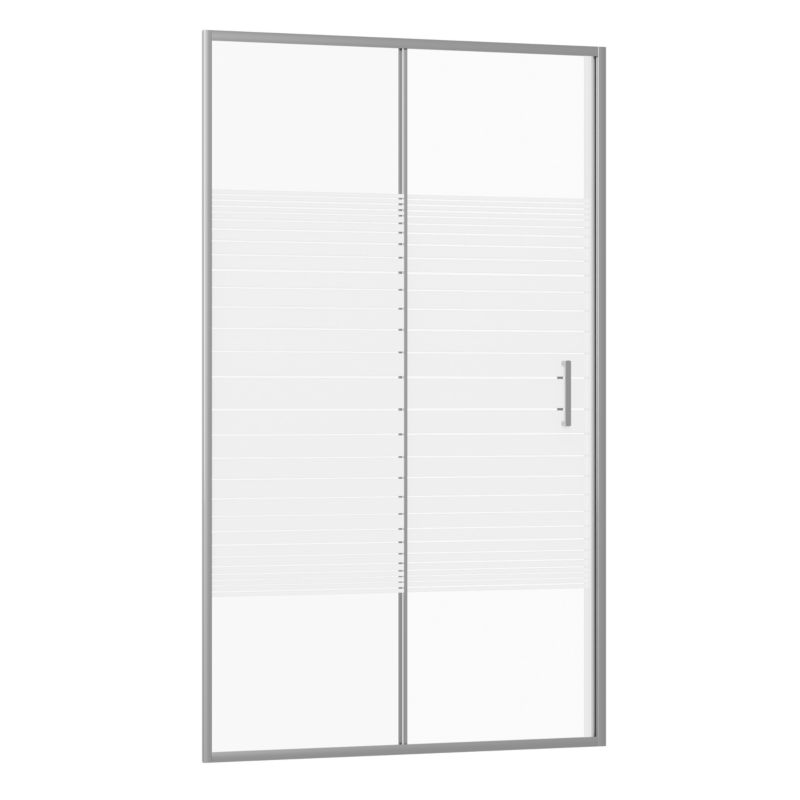 Drzwi prysznicowe przesuwne MERAPI SEVANTE 120 cm chrom 1 szt.