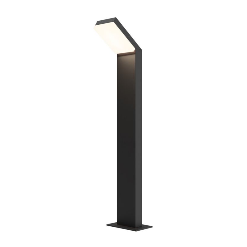 Lampa ogrodowa stojąca Maytoni Paso czarno-biała LED 12W 3000K 660lm IP54 wym: 80 x 16,5 x 10 cm aluminium - 1 szt.