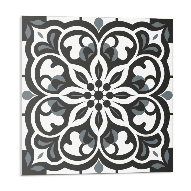 Kafelki samoprzylepne Wallfluent 50x50 cm Ornamenty w kwiatowym stylu 4 szt.