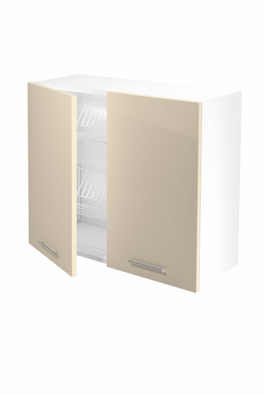 Szafka Halmar kuchenna wisząca z ociekaczem 80 VENTO GC-80/72 beżowy połysk 1 szt