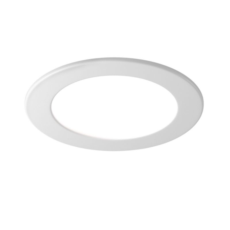 Oprawa wpuszczana Maytoni Stockton łazienkowa biała LED 18W 3000K-6000K 1880lm IP44 wym: 3,2 x 22 x 22 cm okrągła - 1 szt.