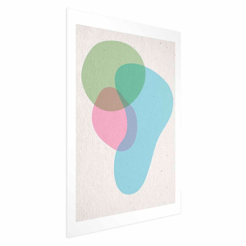 Plakat Artgeist Kolorowe plamy 29,7x42 cm bez ramy 1 szt