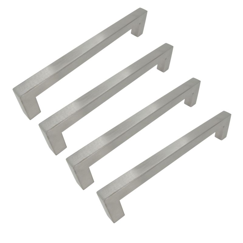 Uchwyt meblowy klasyczny B&B 192 mm srebrny 4 szt