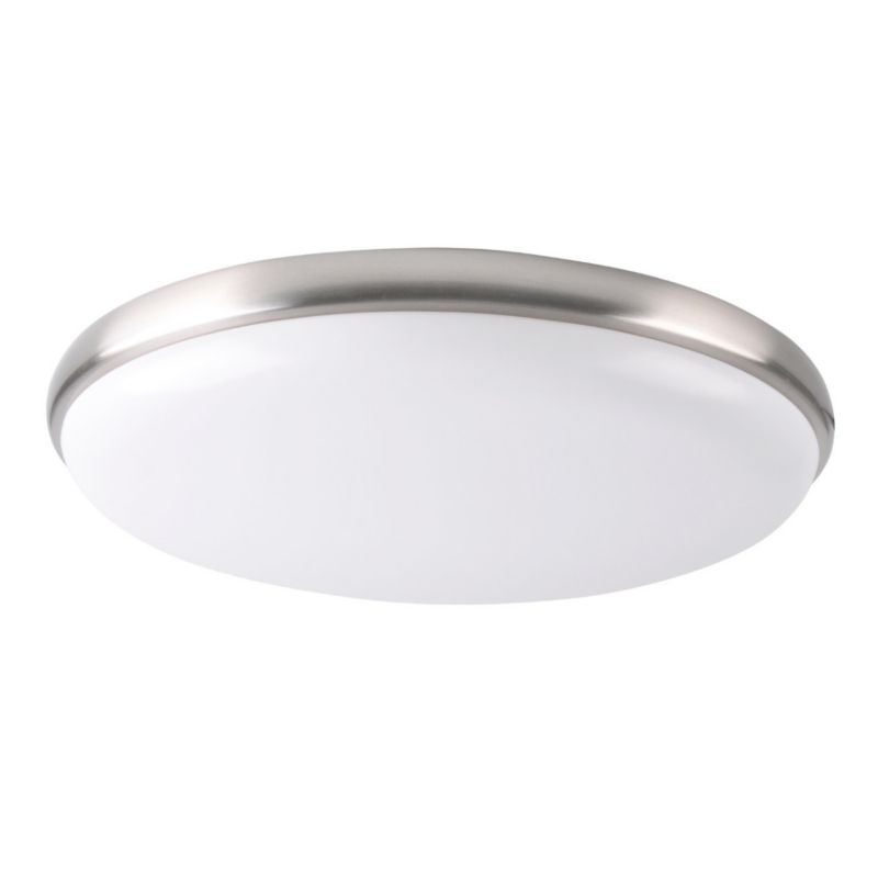 Plafon sufitowy lampa Polux Metis biały chromowany LED 12W 4000K 820lm IP20 wym: 6,8 x 24 x 24 cm tworzywo sztuczne - 1 szt.