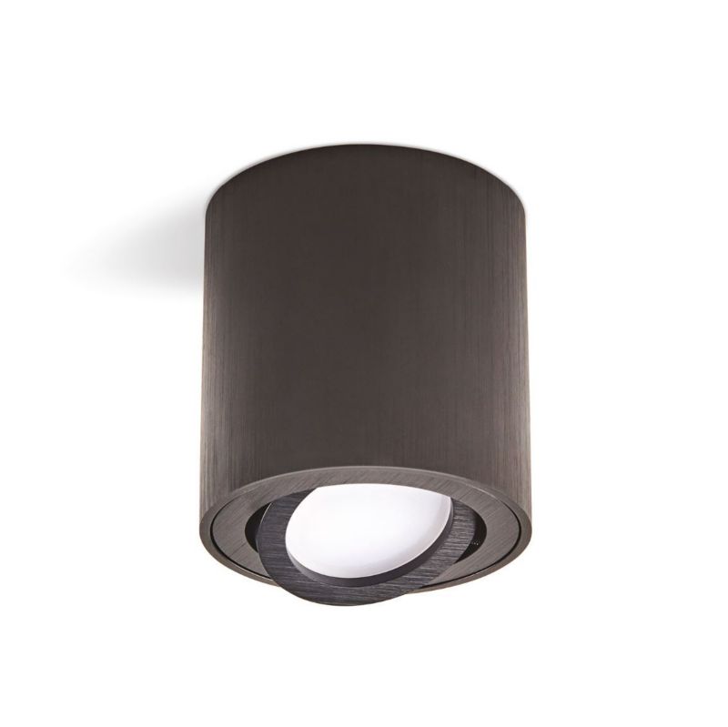 Reflektor sufitowy Kobi Oh36 czarny 1 x GU10 x 35W IP20 wym: 8,4 x 8 x 8 cm - 1 szt.