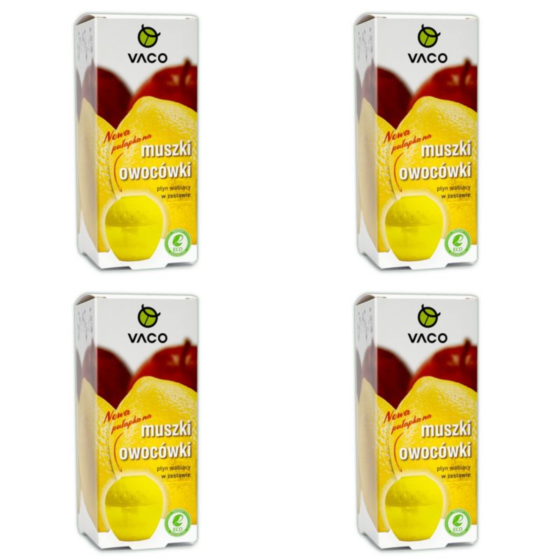 Pułapka na muszki owocówki VACO citrone 4 szt.