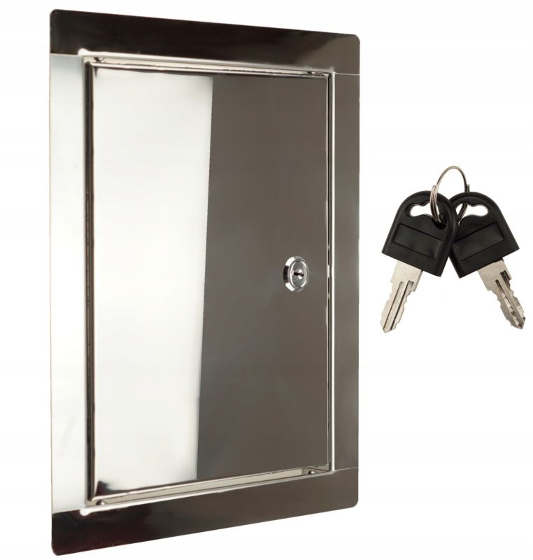 Drzwiczki FEINZ Rewizyjne Metalowe Zamek 20X25Cm Polskie 1 szt.