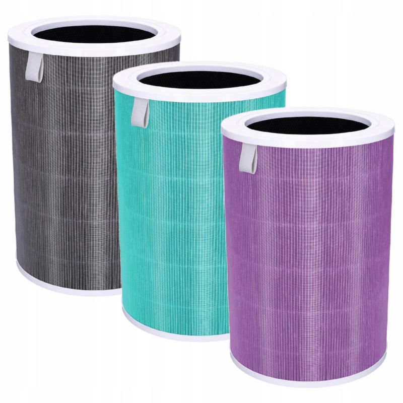 Filtry do oczyszczacza powietrza, zamiennik do Xiaomi Mi Purifier, HEPA, H13, H11, 3szt