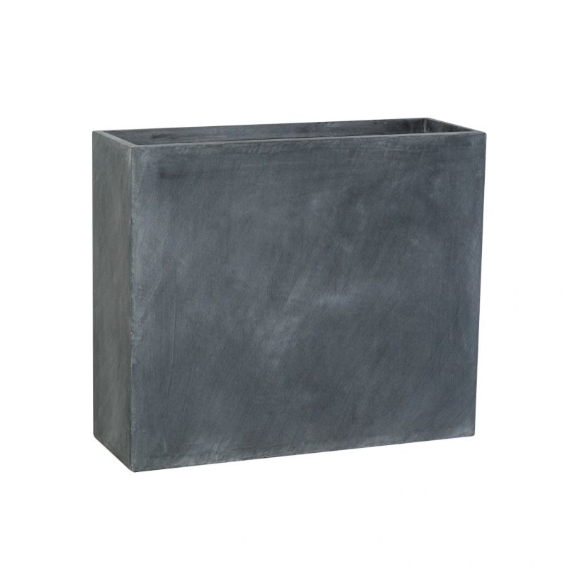 Doniczka Lechuza Z Włókna Szklanego Na Taras Do Domu D272A grafitowy beton 1 szt