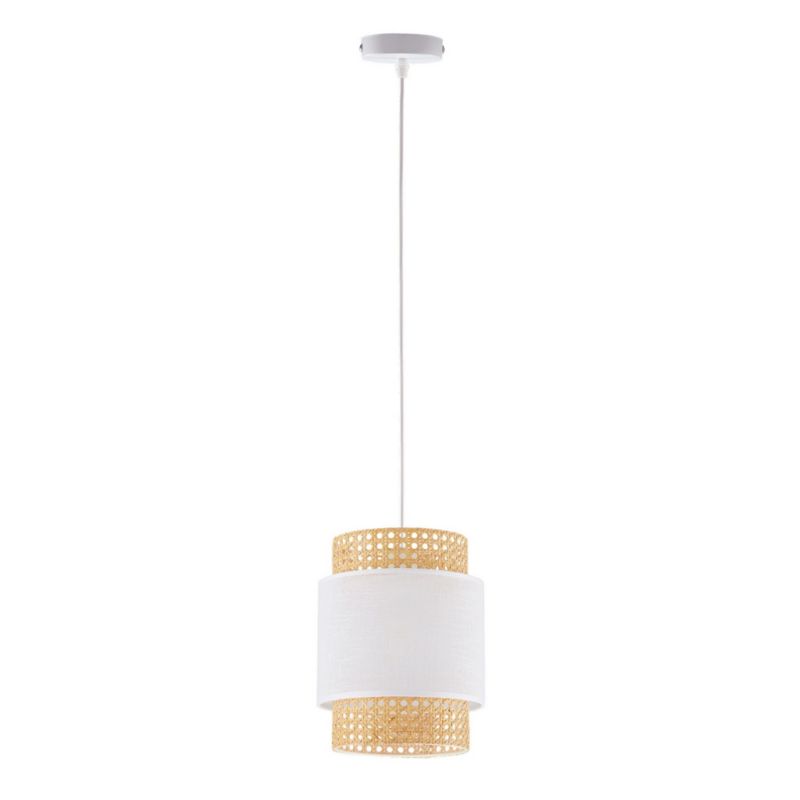 Lampa sufitowa wisząca TK-Lighting Boho 5282 biała boho 1xE27 x 15W 1 szt.