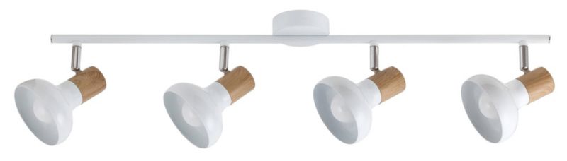 Oprawa sufitowa Rabalux Holly biały 4 x E14 x 40W IP20 wym: 15 x 72 x 12 cm - 1 szt.