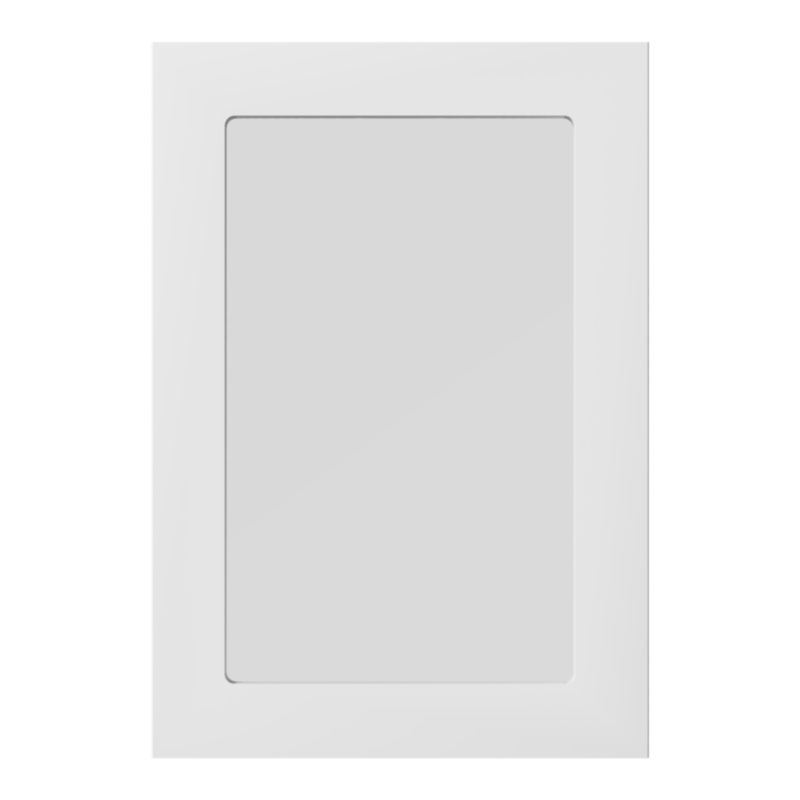 Front kuchenny do szafki szklanej GoodHome Artemisia 50 x 71,5 cm biały mat