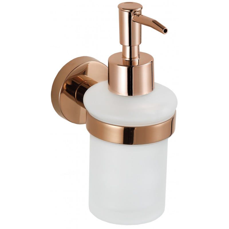 Dozownik ścienny Mexen Remo różowe złoto 6,8x14,5 cm 1 szt.