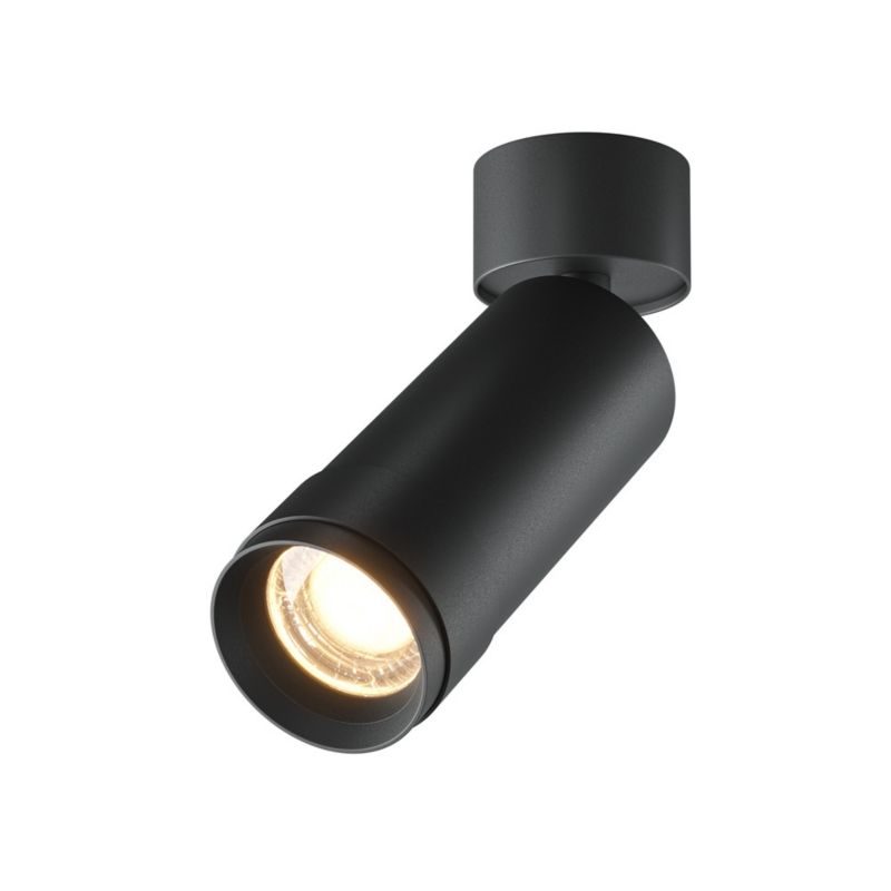 Lampa sufitowa Maytoni Focus Zoom czarna LED 12W 3000K 790lm wym: 16,4 x 5,2 x 5,2 cm - 1 szt.