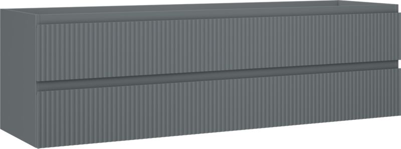 Szafka podumywalkowa Mexen Rivel grafit mat 160 cm 2 szuflady 1 szt.