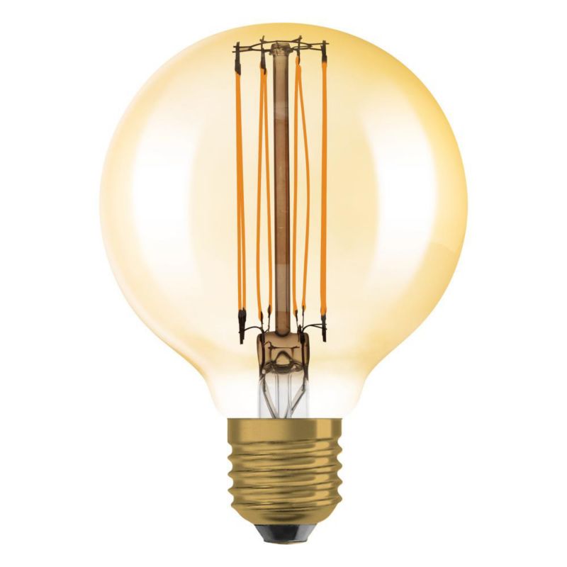 Żarówka LED Osram Dekoracyjna E27 Kula G80 8.8W 806lm 2200K 320st Filament Ściemnialna 1 szt.