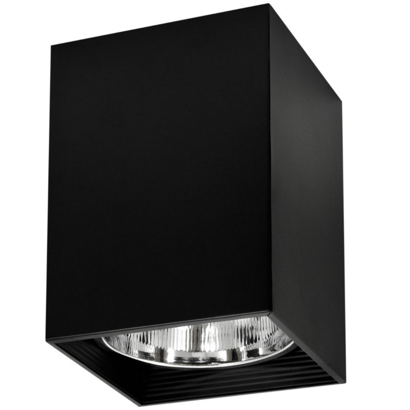 Oprawa sufitowa Polux Jupiter czarny 1 x E27 x 20W IP20 wym: 21,6 x 16 cm - 1 szt.