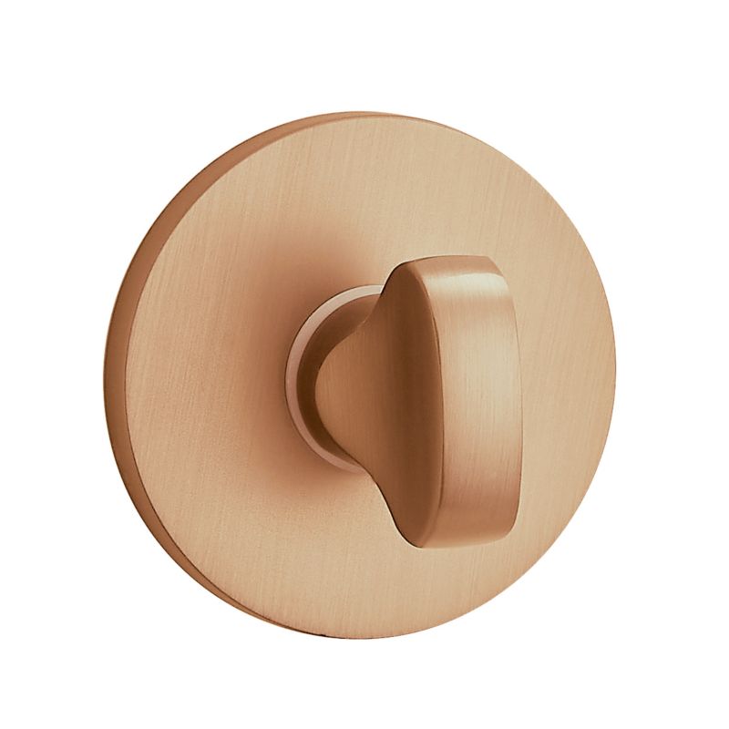 Szyld drzwiowy Kuchinox krótki okrągły Wc Slim różowe złoto